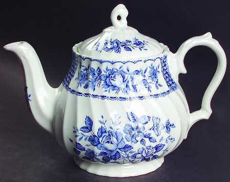 Melody Blue Teapot & Lid