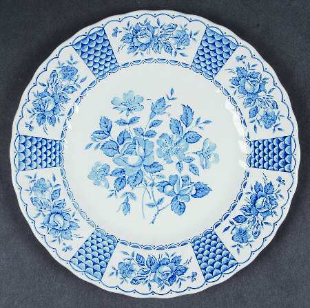 Melody Blue Salad Plate