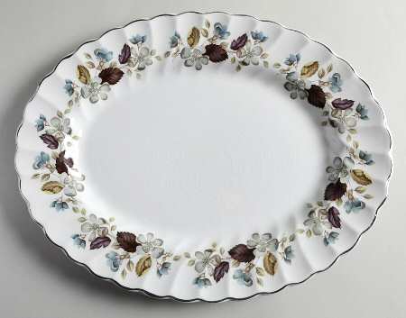 Melinda 12" Oval Serving Platter