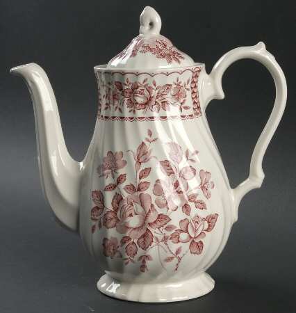 Melody Pink Coffee Pot & Lid