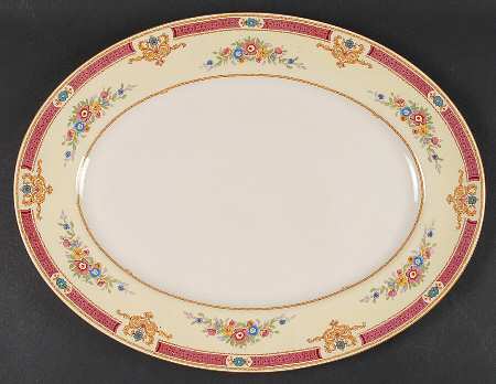 Melrose 16" Oval Serving Platter