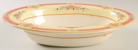 Melrose 11" Oval Vegetable Bowl