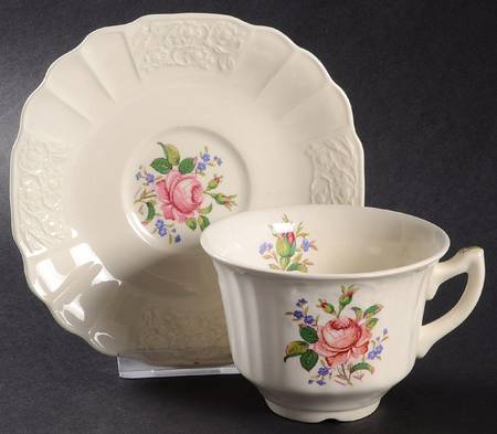 Madison Footed Cup & Saucer Set by Myott Staffordshire