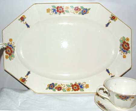 Moresque 14" Oval Serving Platter