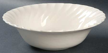 Olde Chelsea White 8" Round Vegetable Bowl