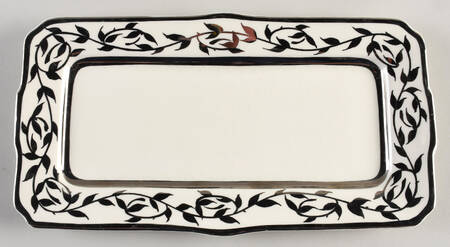 Old Silver Lustre Large Sandwich Tray