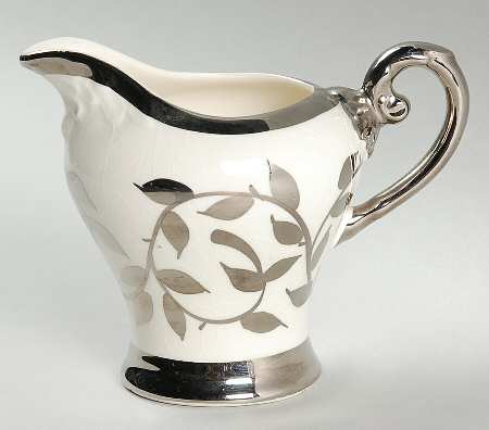 Old Silver Lustre Creamer