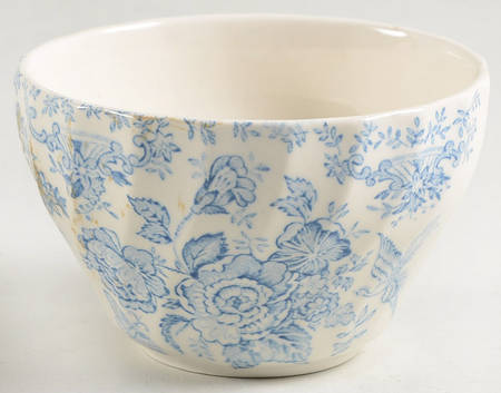 Oriental Garden Blue Open Sugar Bowl