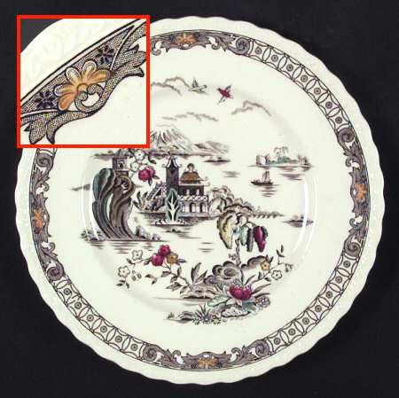 Pagoda Salad Plate