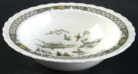 Pagoda Rim Cereal Bowl