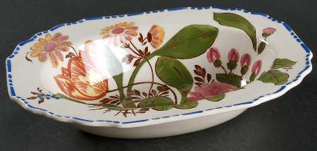 Peasantry 10" Oval Vegetable Bowl