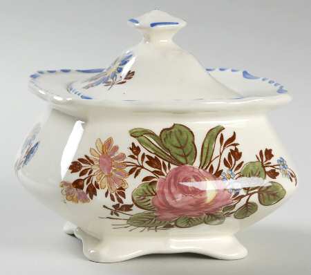 Peasantry Sugar Bowl & Lid