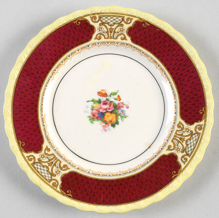 Persian Rose Bread & Butter Plate