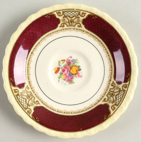 Persian Rose Saucer