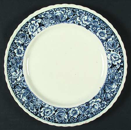 Picardy Rose Dinner Plate