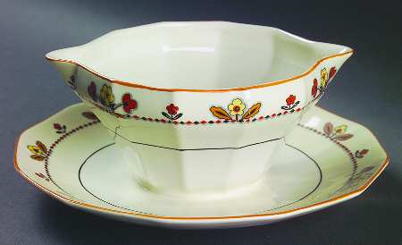 Portland Gravy Boat with Attached Underplate