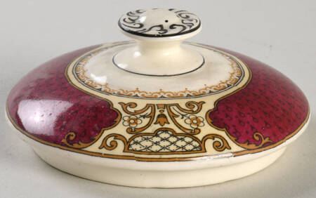 Princess Elizabeth Red Lid for Sugar Bowl