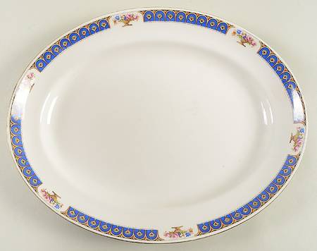 Priscilla 12" Oval Serving Platter
