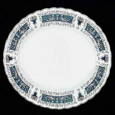 Rialto Teal Blue 12" Oval Serving Platter