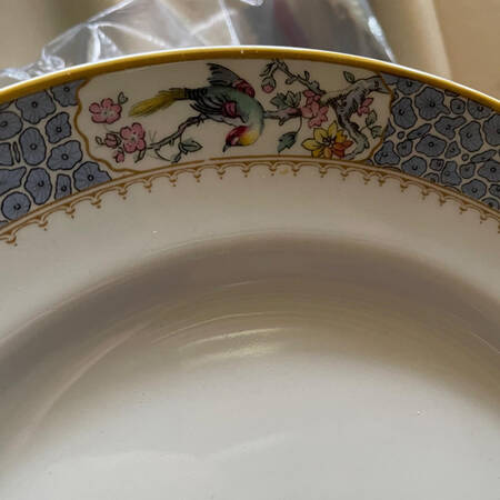 Royal Bird Dinner Plate