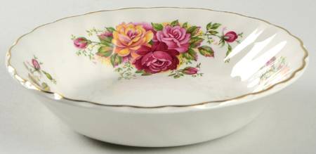 Rose Garden Fruit/Dessert (Sauce) Bowl