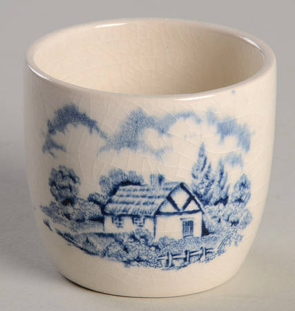 Royal Mail Blue Single Egg Cup