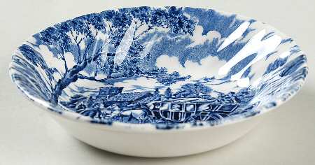 Royal Mail Blue Fruit/Dessert (Sauce) Bowl