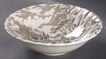 Royal Mail Brown (Cream Background) Coupe Cereal Bowl