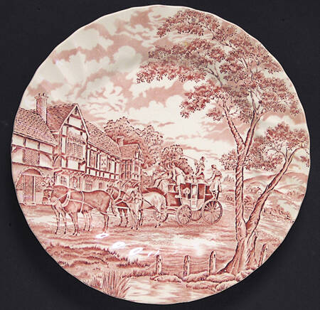 Royal Mail Red by Myott Staffordshire