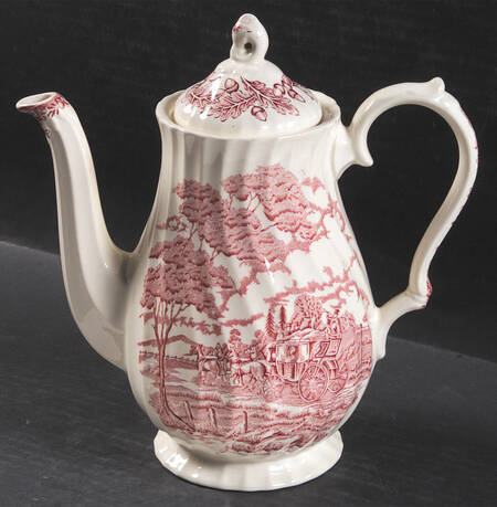 Royal Mail Red Coffee Pot & Lid