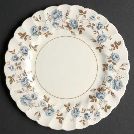 Rosanna Blue Bread & Butter Plate