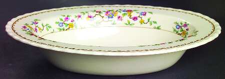 Rosemere 10" Oval Vegetable Bowl