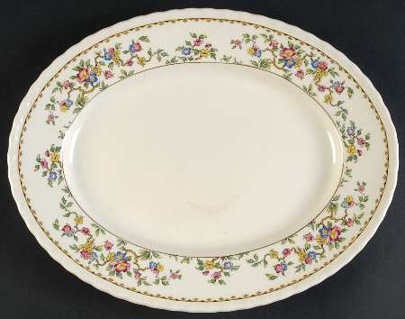 Rosemere 12" Oval Serving Platter