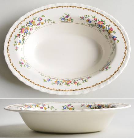 Rosemere 9" Oval Vegetable Bowl