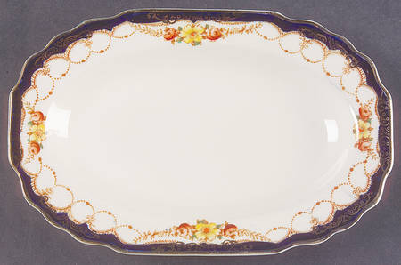 Rosemary (Square, Scalloped) Relish/Gravy Underplate