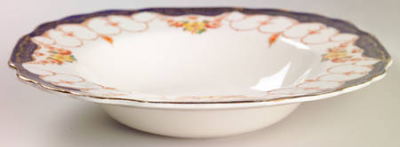 Rosemary (Square, Scalloped) Rim Soup Bowl