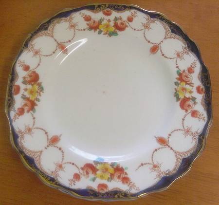 Rosemary (Square, Scalloped) Coaster