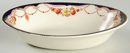 Rosemary (Smooth) 8" Oval Vegetable Bowl