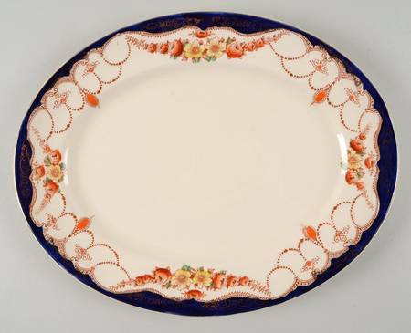 Rosemary (Smooth) 12" Oval Serving Platter