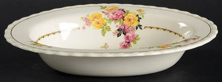 Rosita 9" Oval Vegetable Bowl