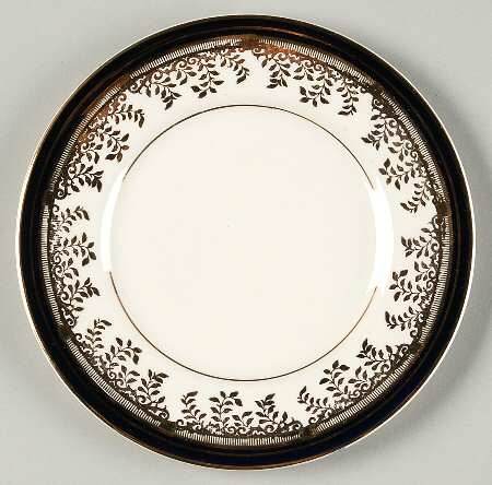 Royalty Cobalt Blue Bread & Butter Plate