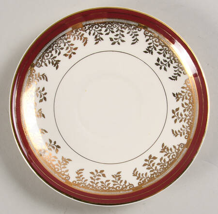 Royalty Maroon Band Saucer