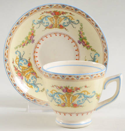 Royal York Footed Demitasse Cup & Saucer Set