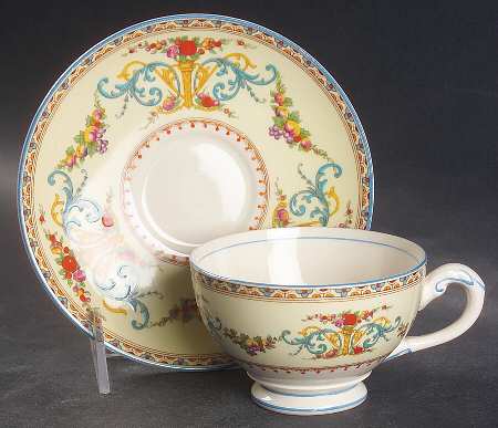 Royal York Footed Cup & Saucer Set