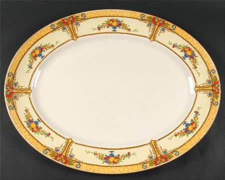 Seville 18" Oval Serving Platter