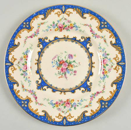 Sevres Blue Salad Plate