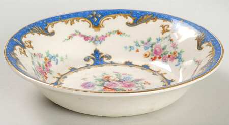 Sevres Blue Fruit/Dessert (Sauce) Bowl