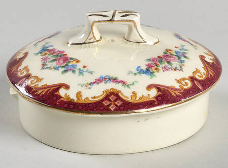 Sevres Red Lid for Teapot