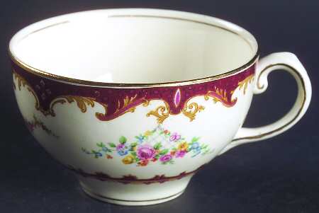 Sevres Red Flat Cup