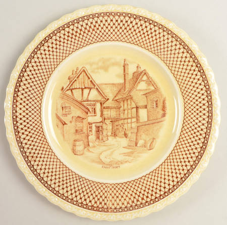 Shakespeare Land Salad Plate